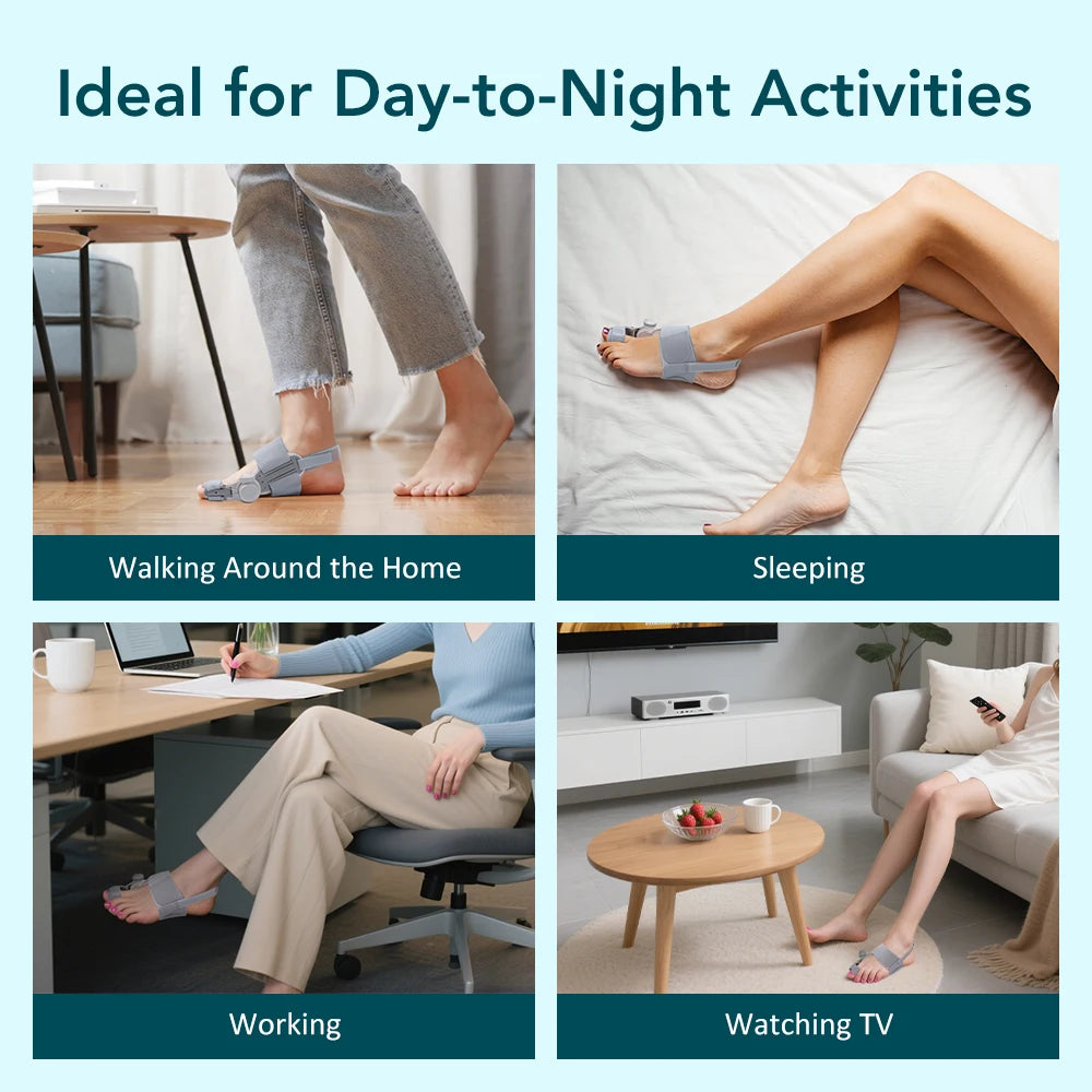 Adjustable Orthopedic Bunion Corrector for Painless Toe Alignment