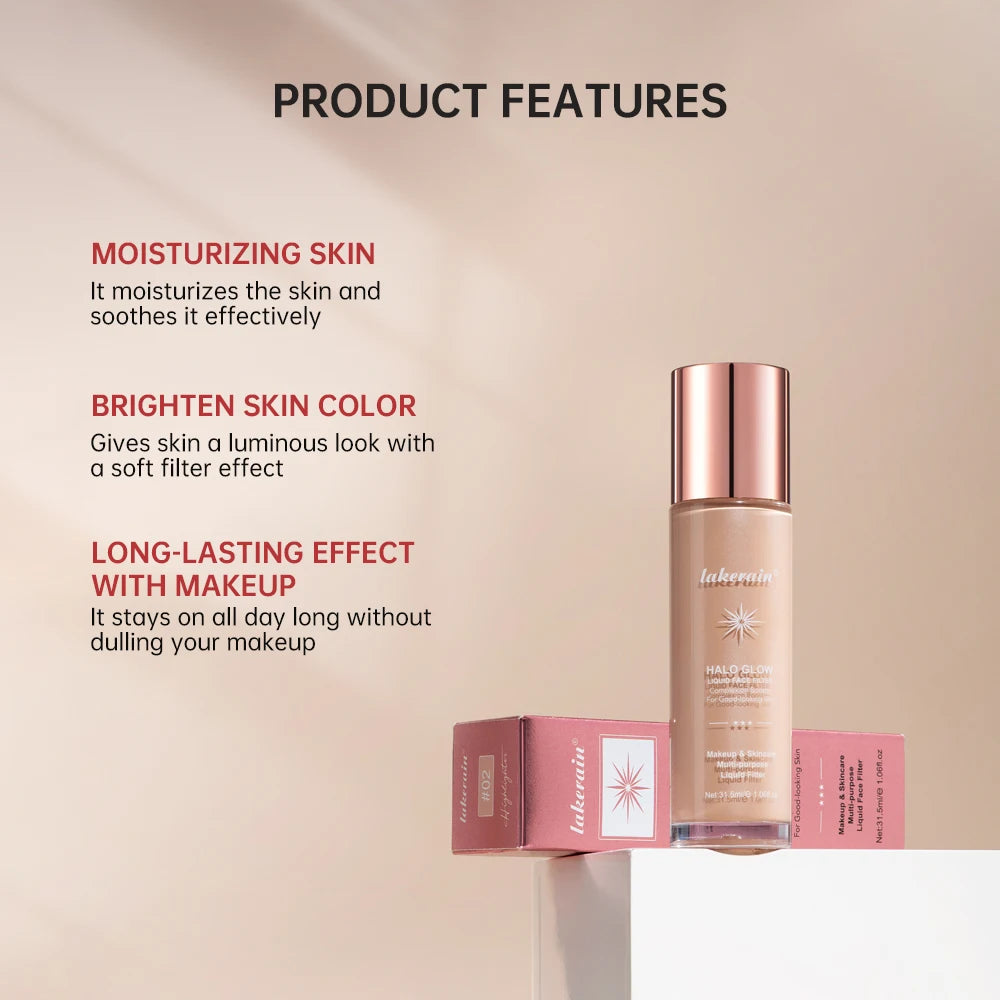 Liquid Illuminating Face Highlighter for a Radiant Dewy Skin Glow - 2