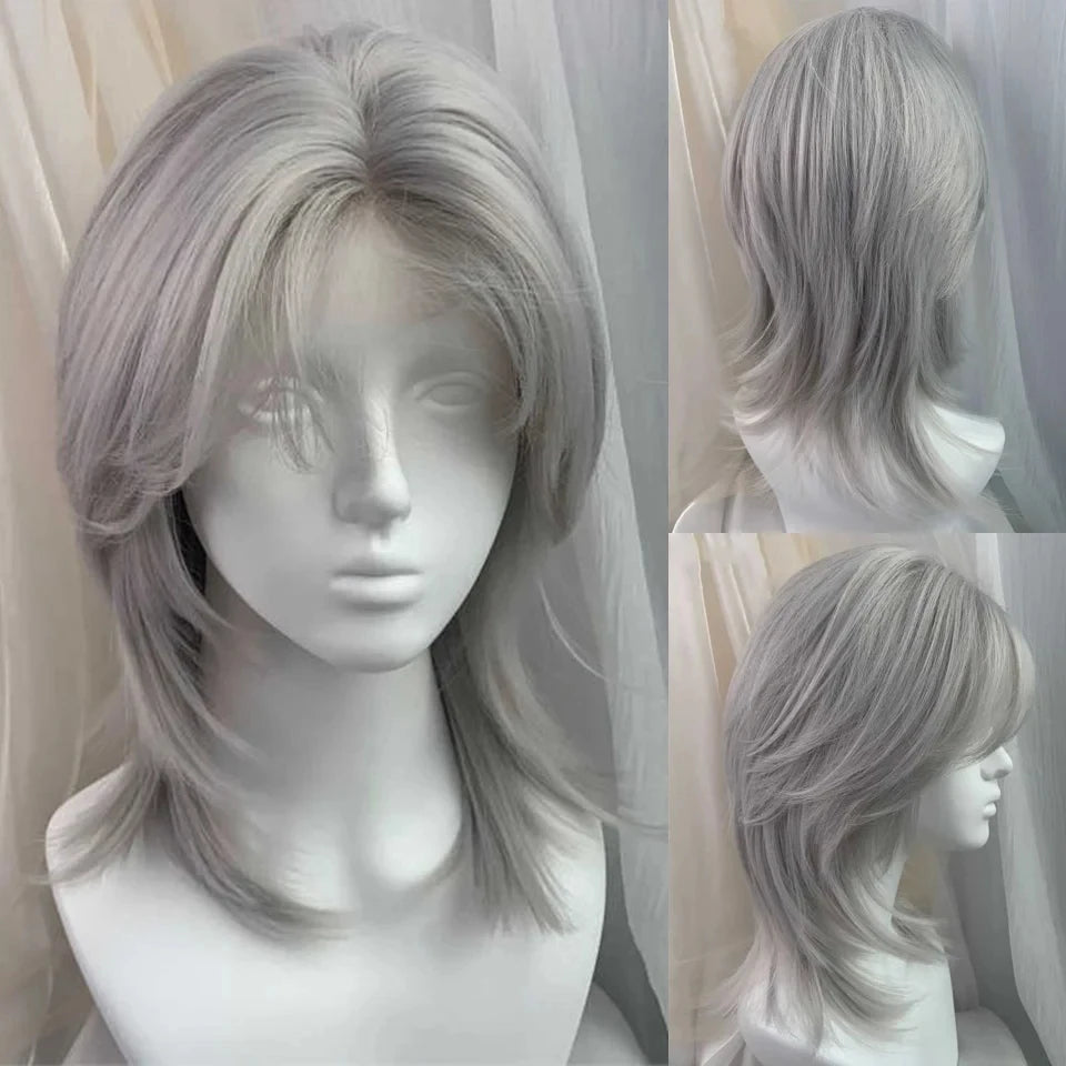 Layered Ombre Wavy Wig for Cosplay and Daily Wear