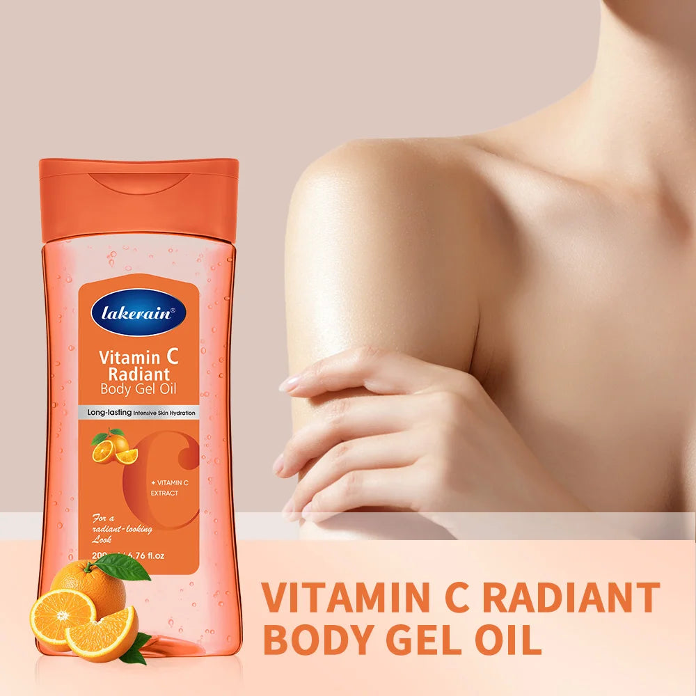 Radiant Nourishing Body Gel Oil for Deep Hydration and Glowing Skin