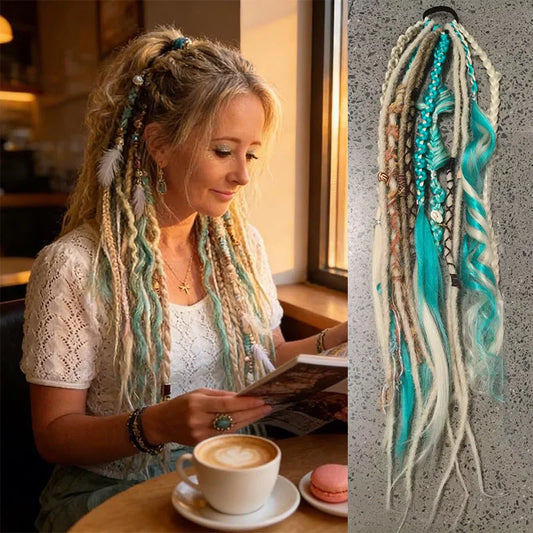 Bohemian Dreadlock Ponytail Extension for Instant Boho Style
