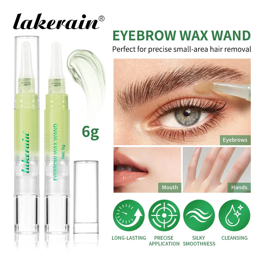 Precision Eyebrow Wax Wand for Easy At-Home Hair Removal - 2