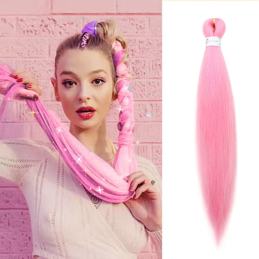 20 Inch Pre-Stretched Synthetic Braiding Hair Extensions