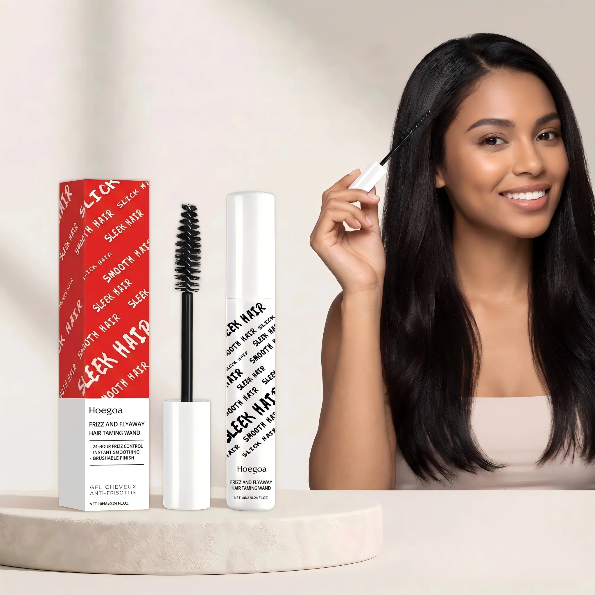 Anti-Frizz Hair Finishing Stick for Sleek Flyaway and Edge Control - 2