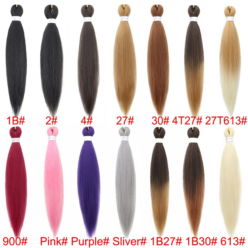20-Inch Synthetic Braiding Hair for DIY Hairstyles and Costumes - 2