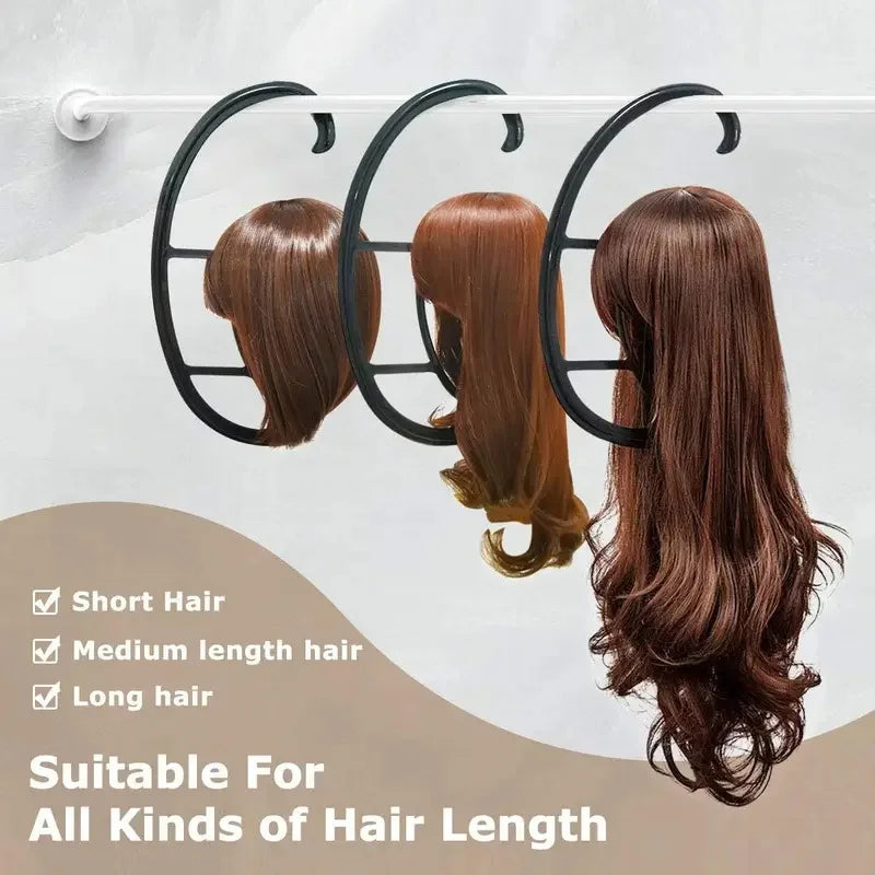 Hanging Wig and Hat Storage Organizer