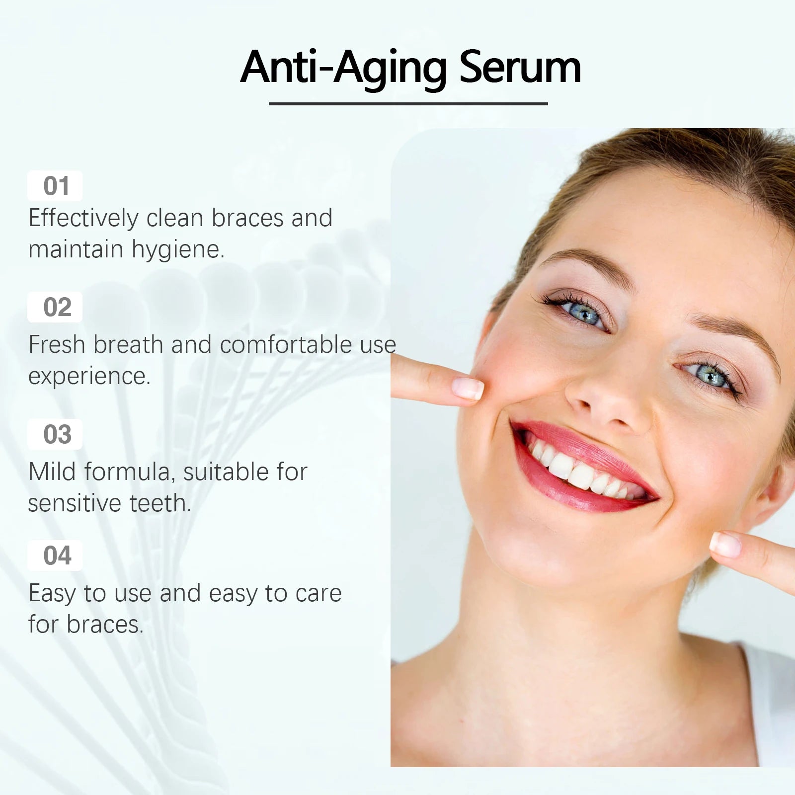Refreshing Aligner and Retainer Cleaning Foam for Daily Oral Hygiene - 10
