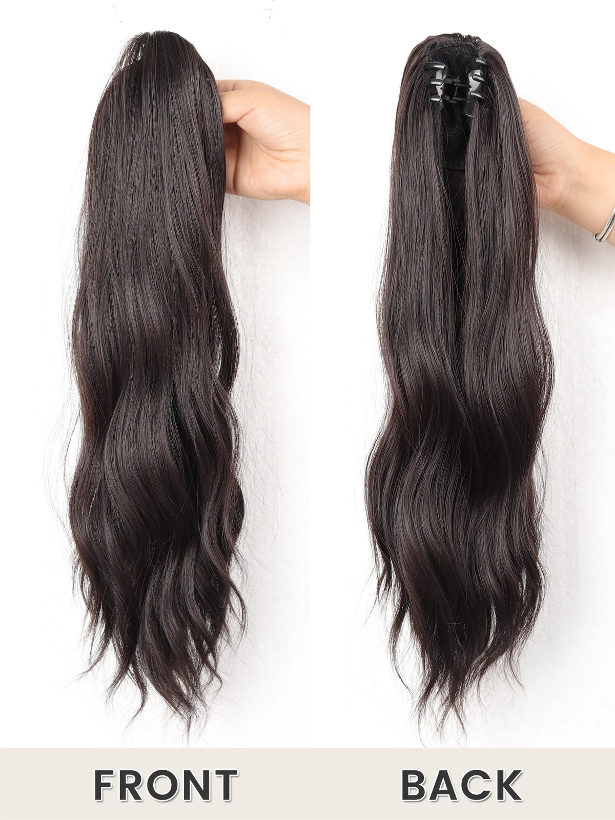 Wavy Curly Claw Clip Ponytail Hair Extension