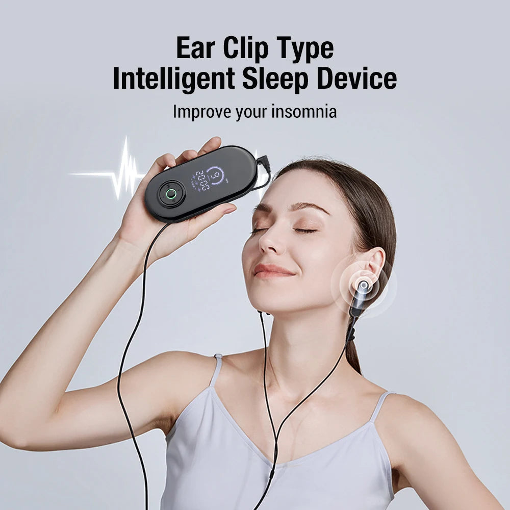 Handheld CES Sleep Aid Device for Insomnia and Anxiety Relief