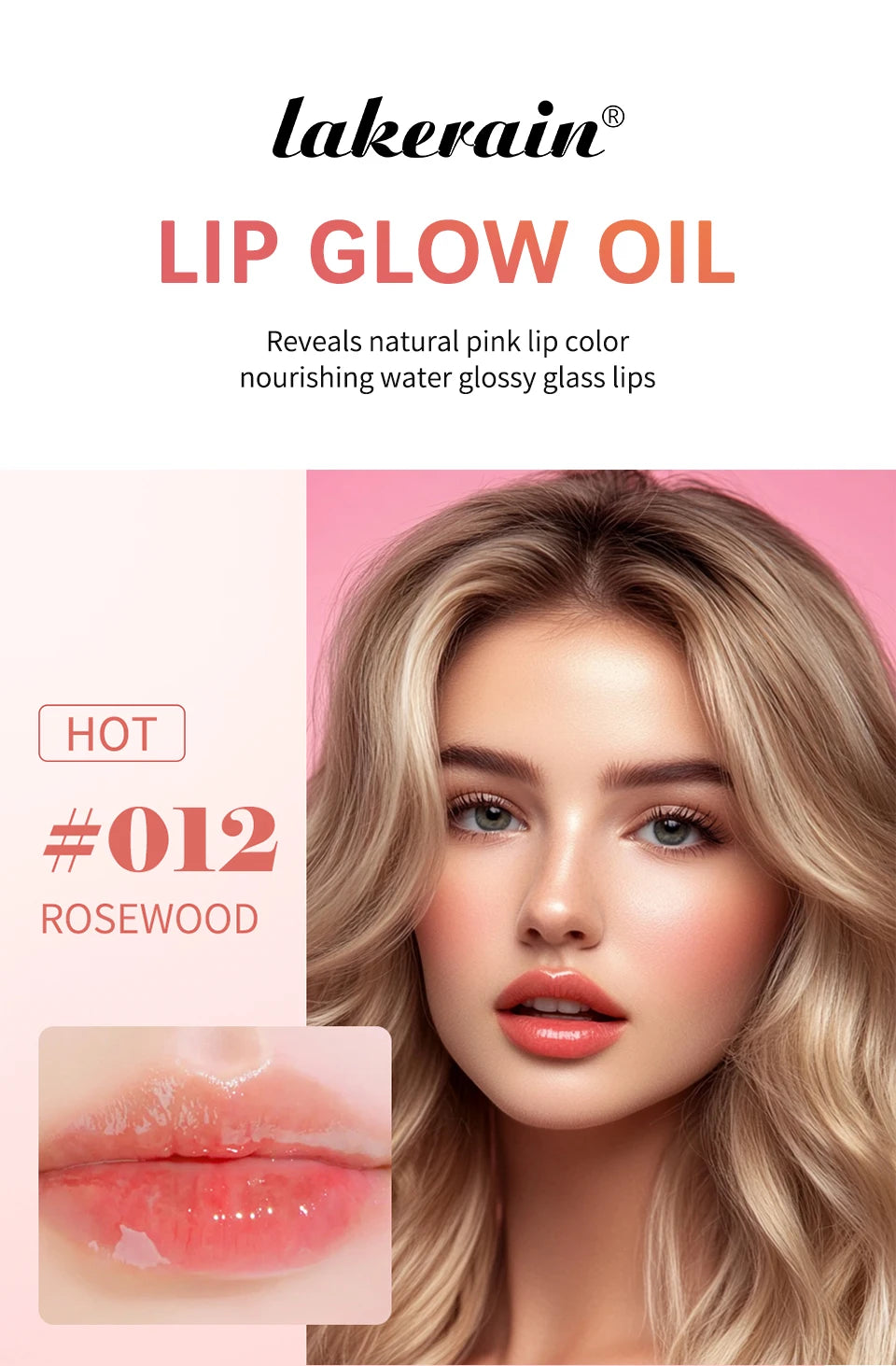 Hydrating Mirror Finish Lip Glow Oil for Nourished and Glossy Lips