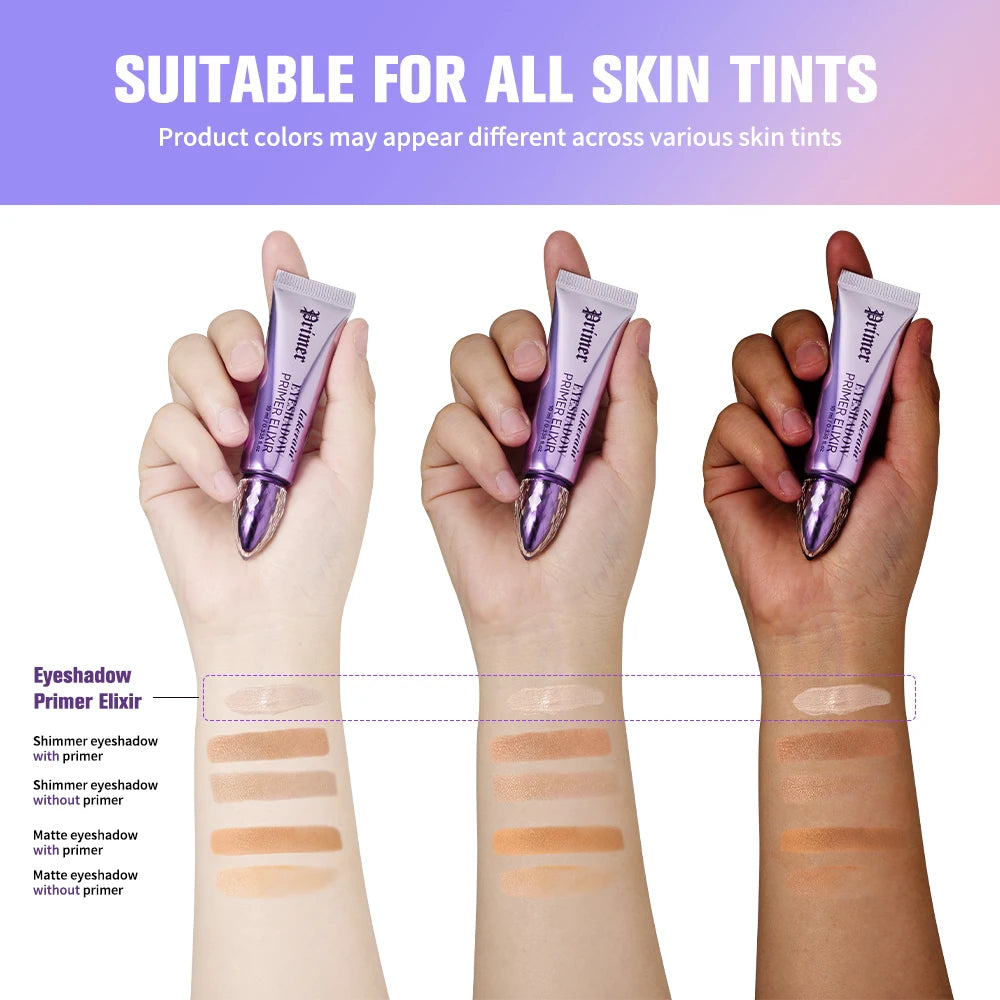 Smoothing Eyeshadow Primer for Long-Lasting Crease-Proof Makeup Wear