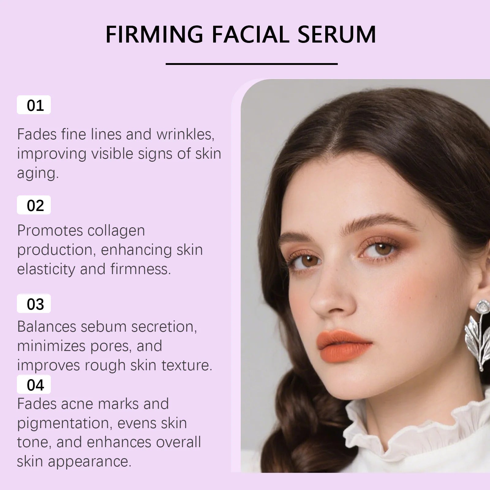 Anti-Aging Retinol Facial Serum for Skin Firming and Fine Line Reduction - 10