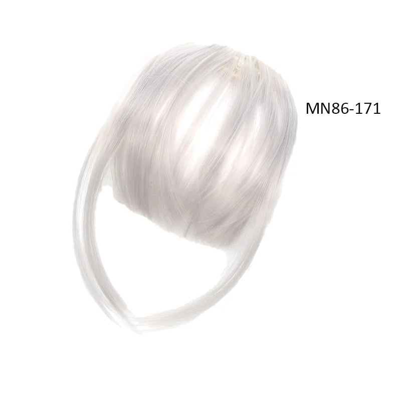 Clip-In Synthetic Wispy Bangs Hair Extension with Temples - 13