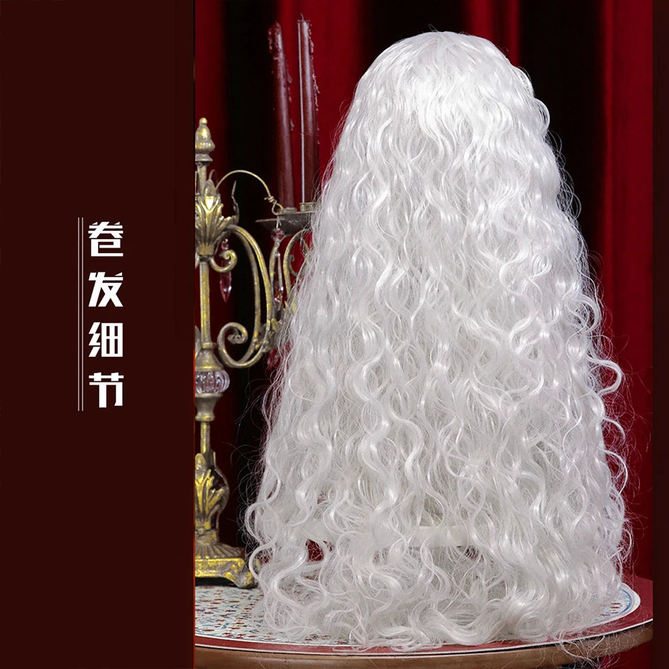 Long Wavy Cosplay Wig with Bangs for Parties and Events