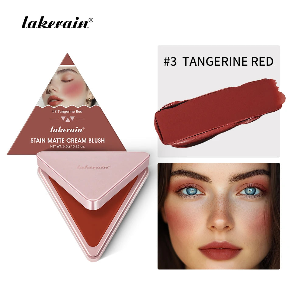2-in-1 Cream and Powder Blush Palette for Long-Lasting Radiant Makeup
