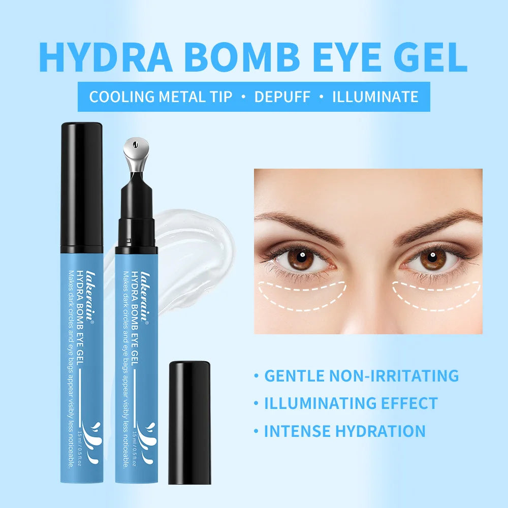 Cooling Eye Gel for Dark Circles and Puffiness Reduction