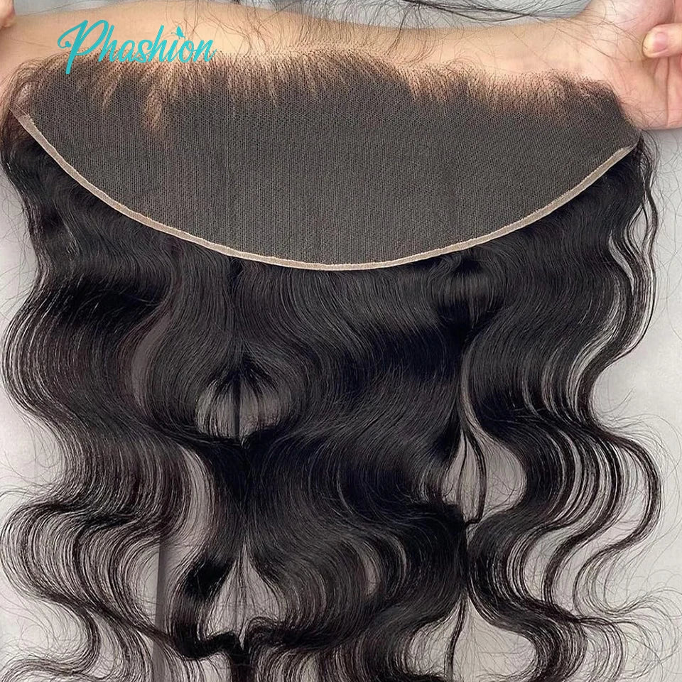 13x4 HD Lace Frontal Kinky Curly Human Hair Closure - 3