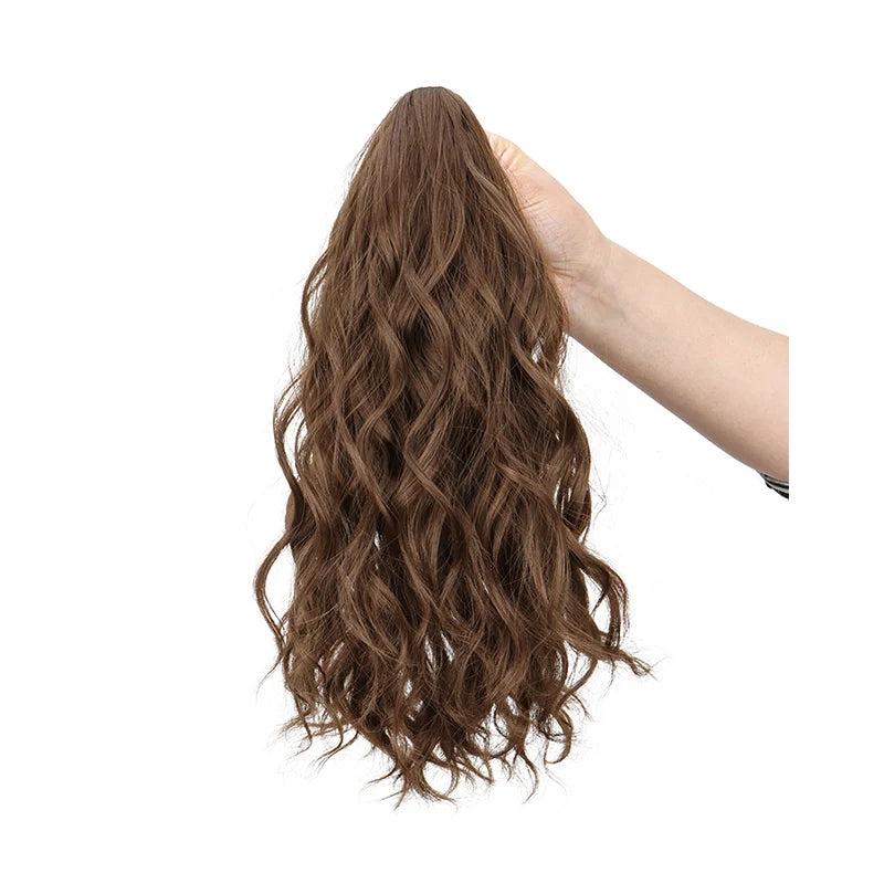 14-Inch Curly Claw Clip Ponytail Hair Extension