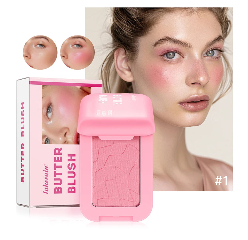 Soft Matte Butter Bronzer Powder for Sculpted and Natural Face Contouring