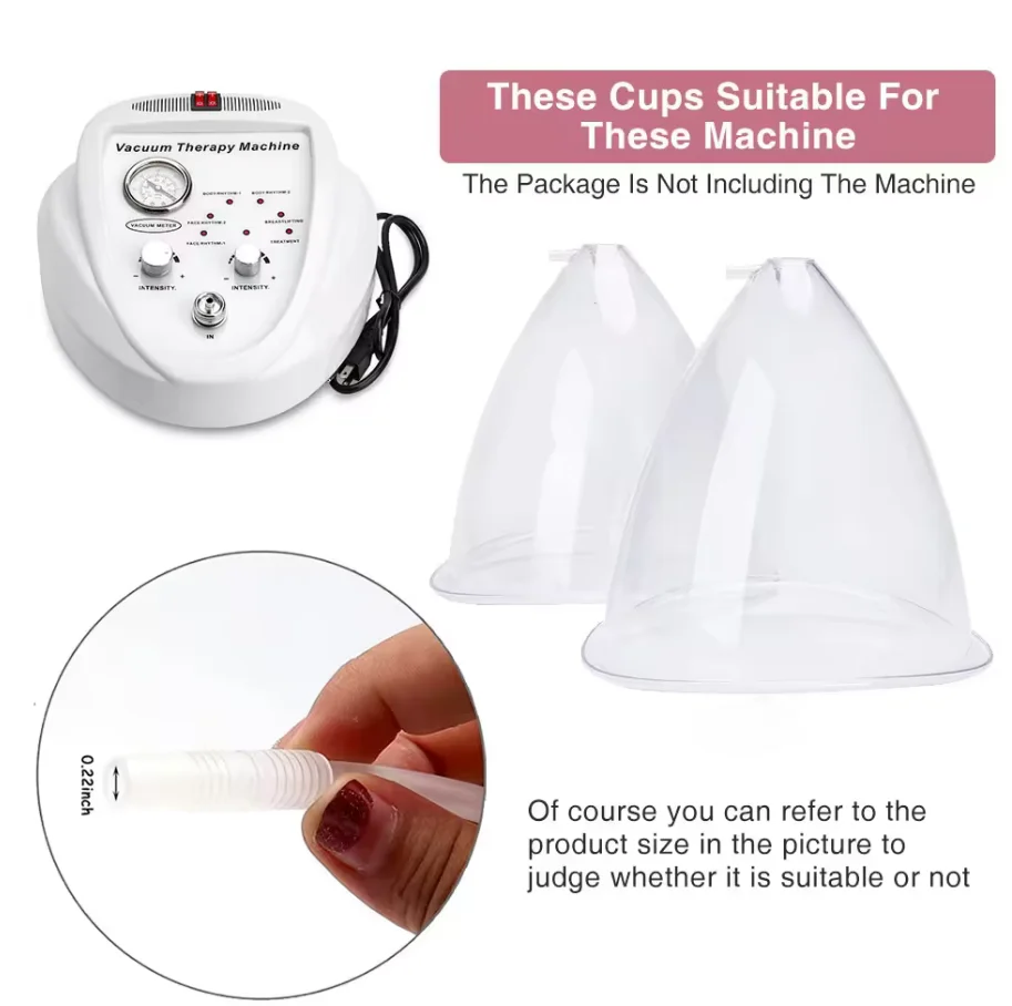Vacuum Suction Cup Set for Breast Enhancement and Buttock Lifting - 13