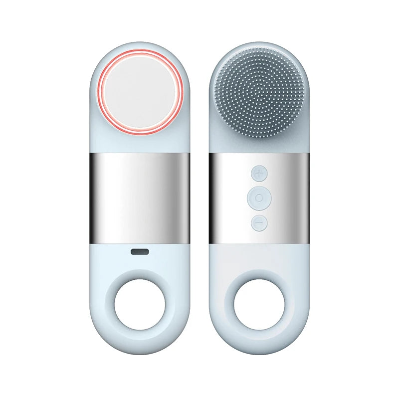 Heated and Cooling Facial Cleansing Brush for Deep Skin Exfoliation - 23