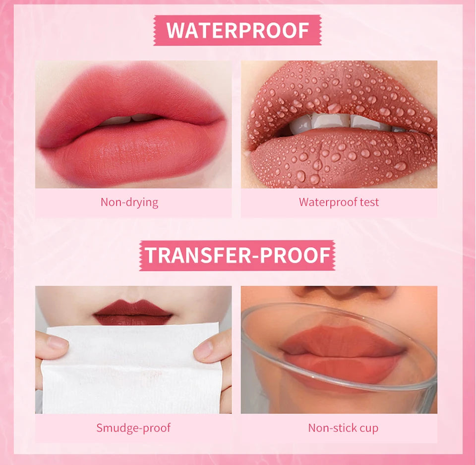 Waterproof Moisturizing Lip Tint and Liquid Blush for All-Day Wear - 11