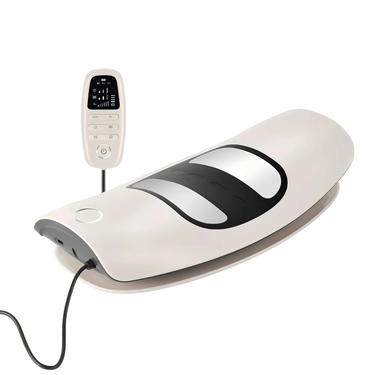 Electric Lumbar Traction Massager for Back Pain Relief and Spine Support