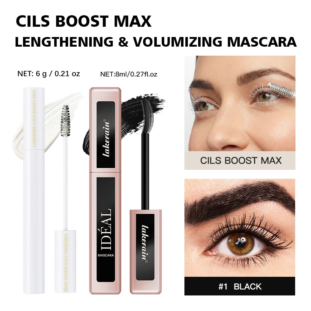 Volumizing Mascara and Lash Primer Set for Long Curling Eyelashes - 36