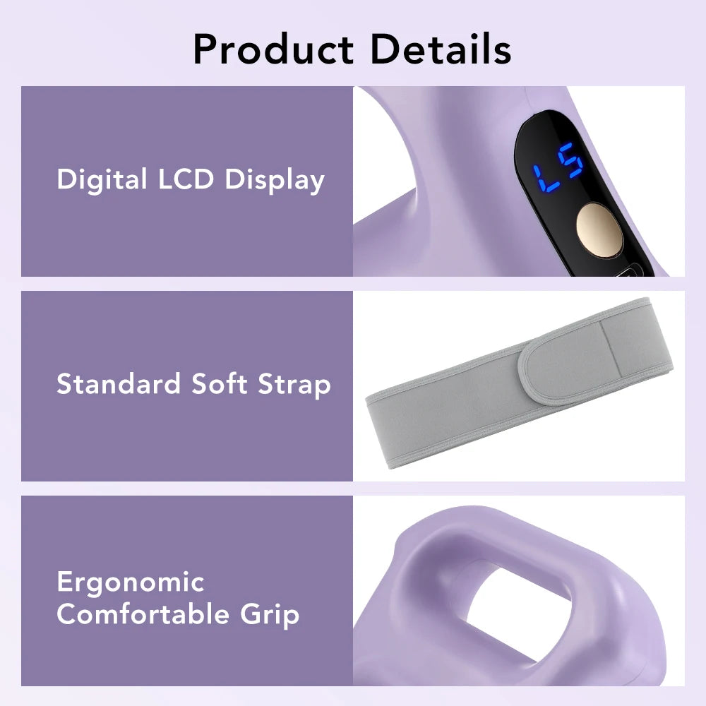 Electric Vibration Fascia Massage Ring for Full Body Relaxation and Recovery