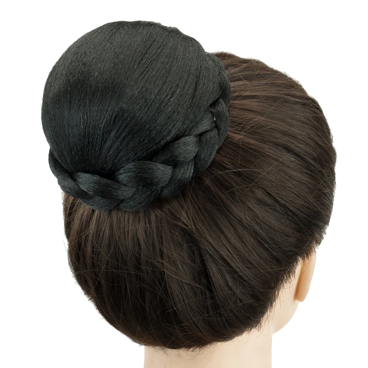 Braided Synthetic Hair Chignon Bun Extension for Easy Styling