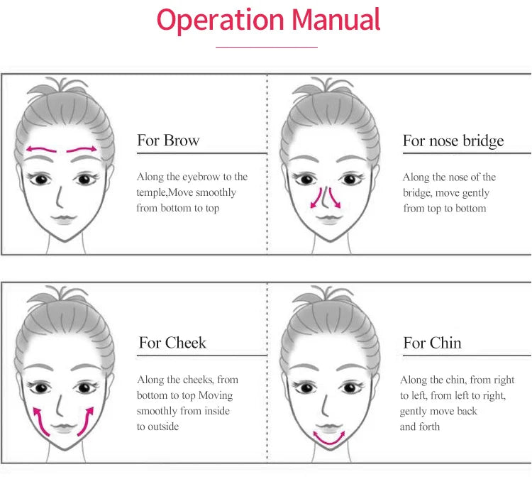 5-in-1 Micro-Current LED Facial Lifting and Skin Tightening Massager