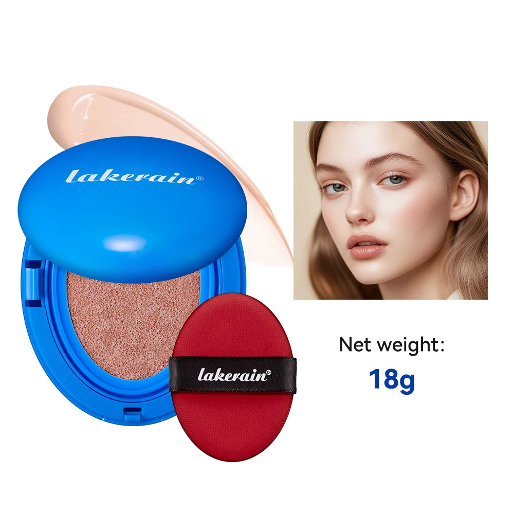 Long-Lasting Cushion Foundation with Sun Protection and Semi-Matte Finish