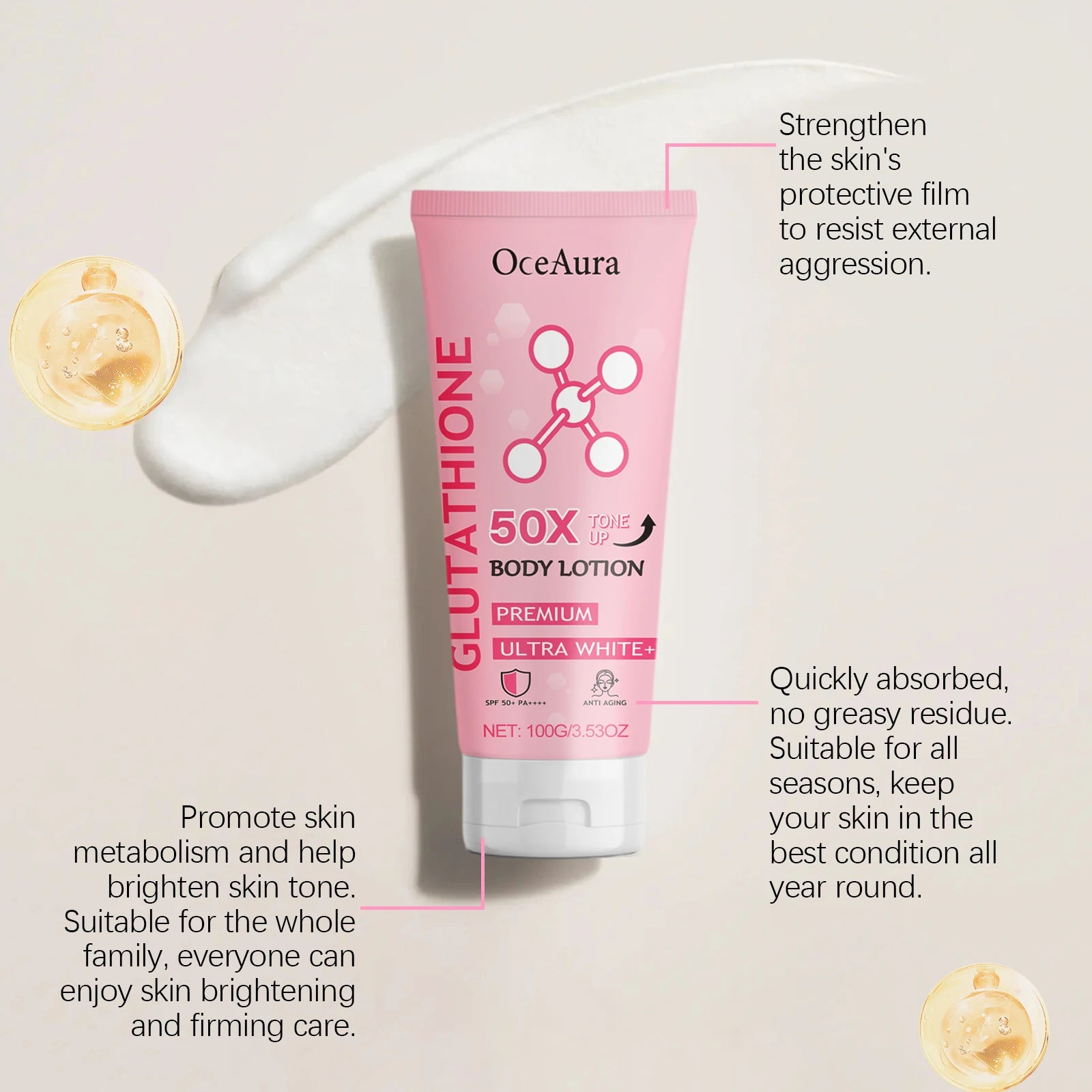 Arbutin Brightening Body Lotion for Glowing and Even Skin Tone - 14