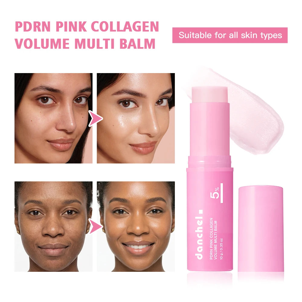 PDRN Pink Collagen Multi-Balm for Instant Plumping and Radiant Skin - 1