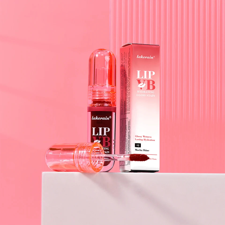 Hydrating Gloss Lip Stain with Vanilla Flavor for Long-Lasting Moisture - 17