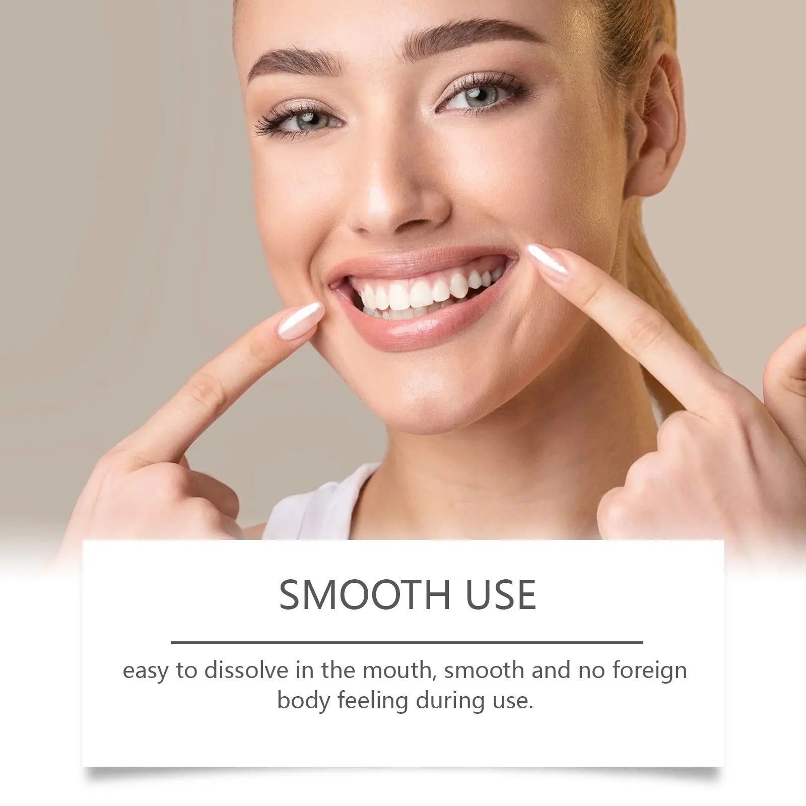 Probiotic Teeth Whitening Mouthwash Tablets for Fresh Breath - 9