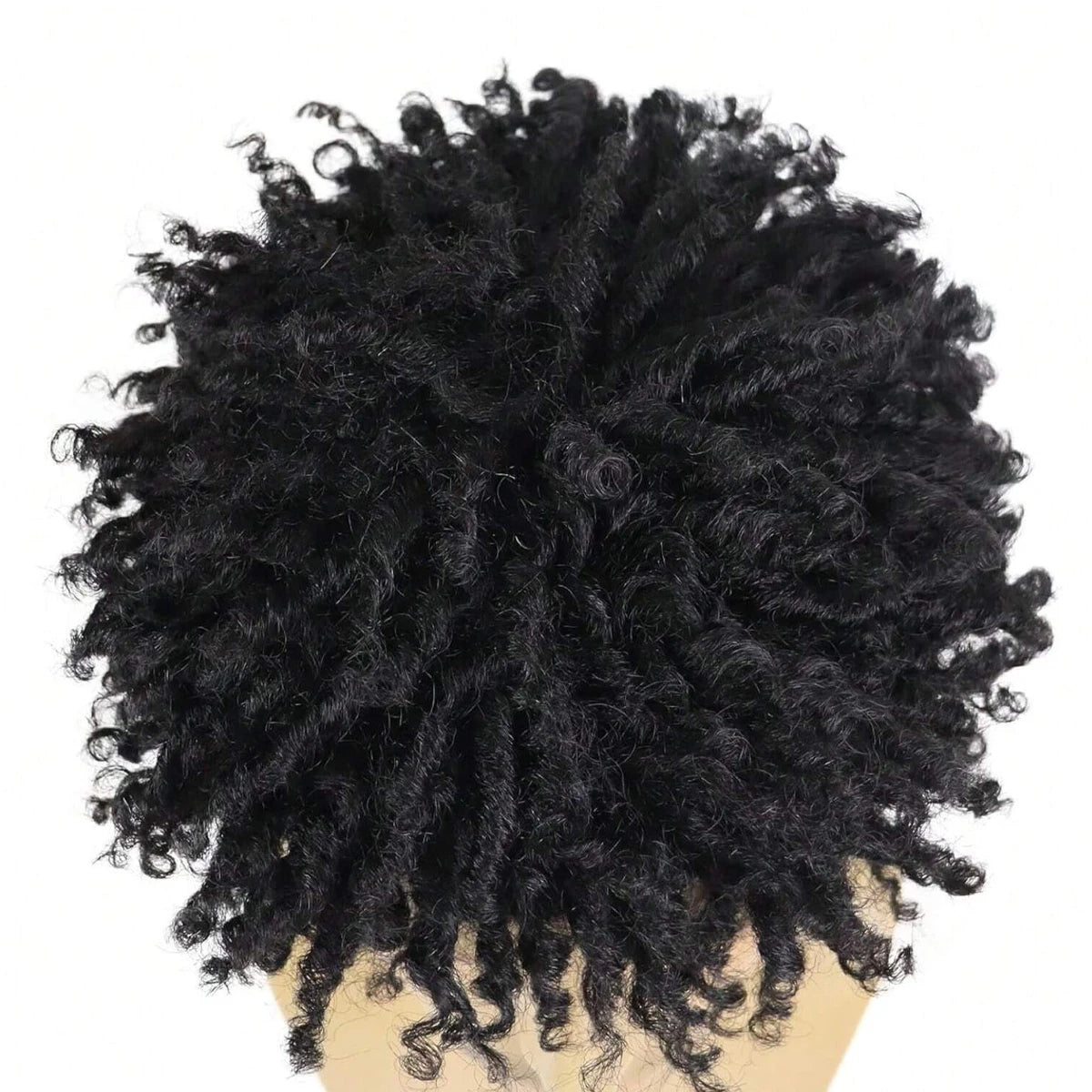Short Braided Afro Dreadlock Wig for Men