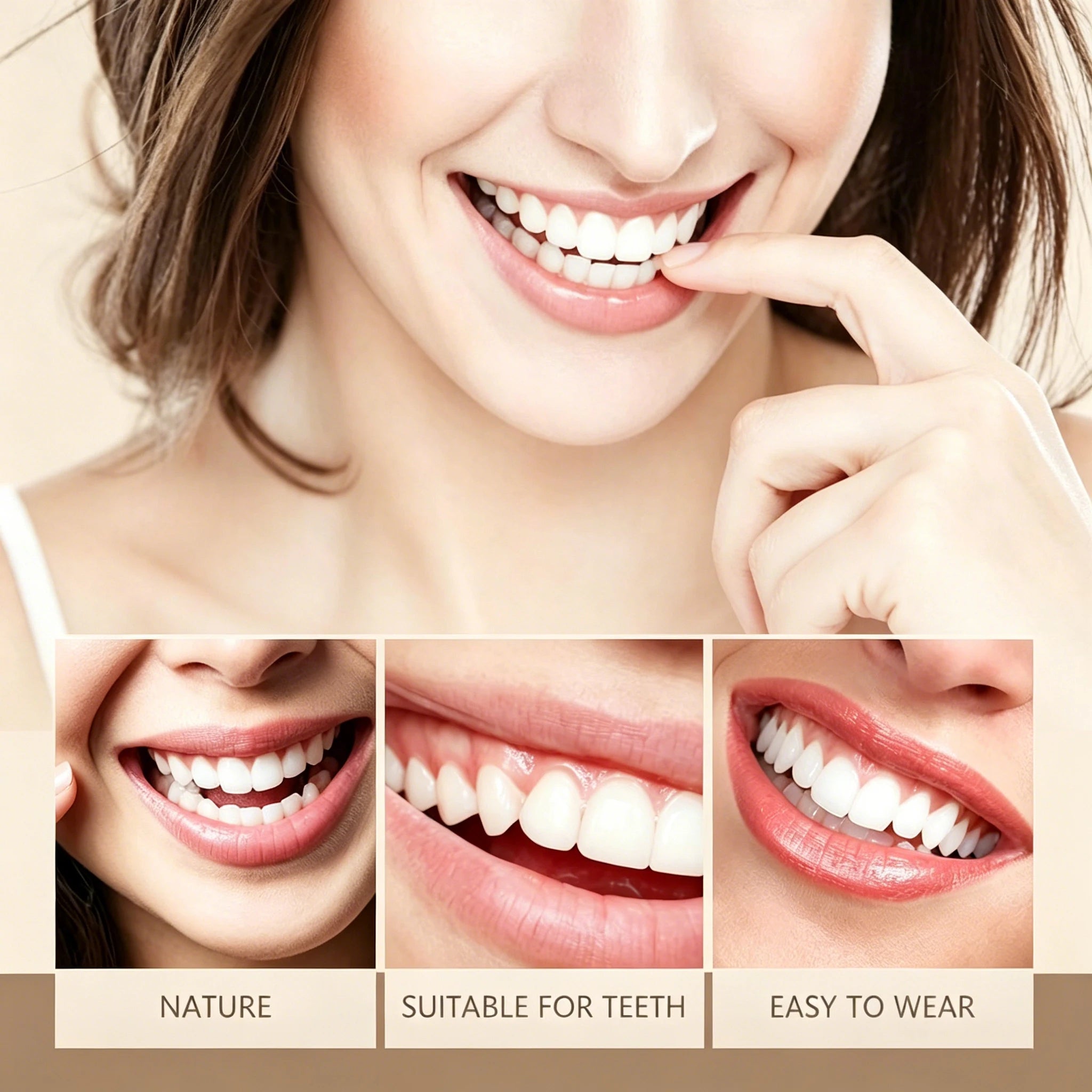 Comfortable Soft Silicone Realistic Dentures for a Bright Confident Smile - 6