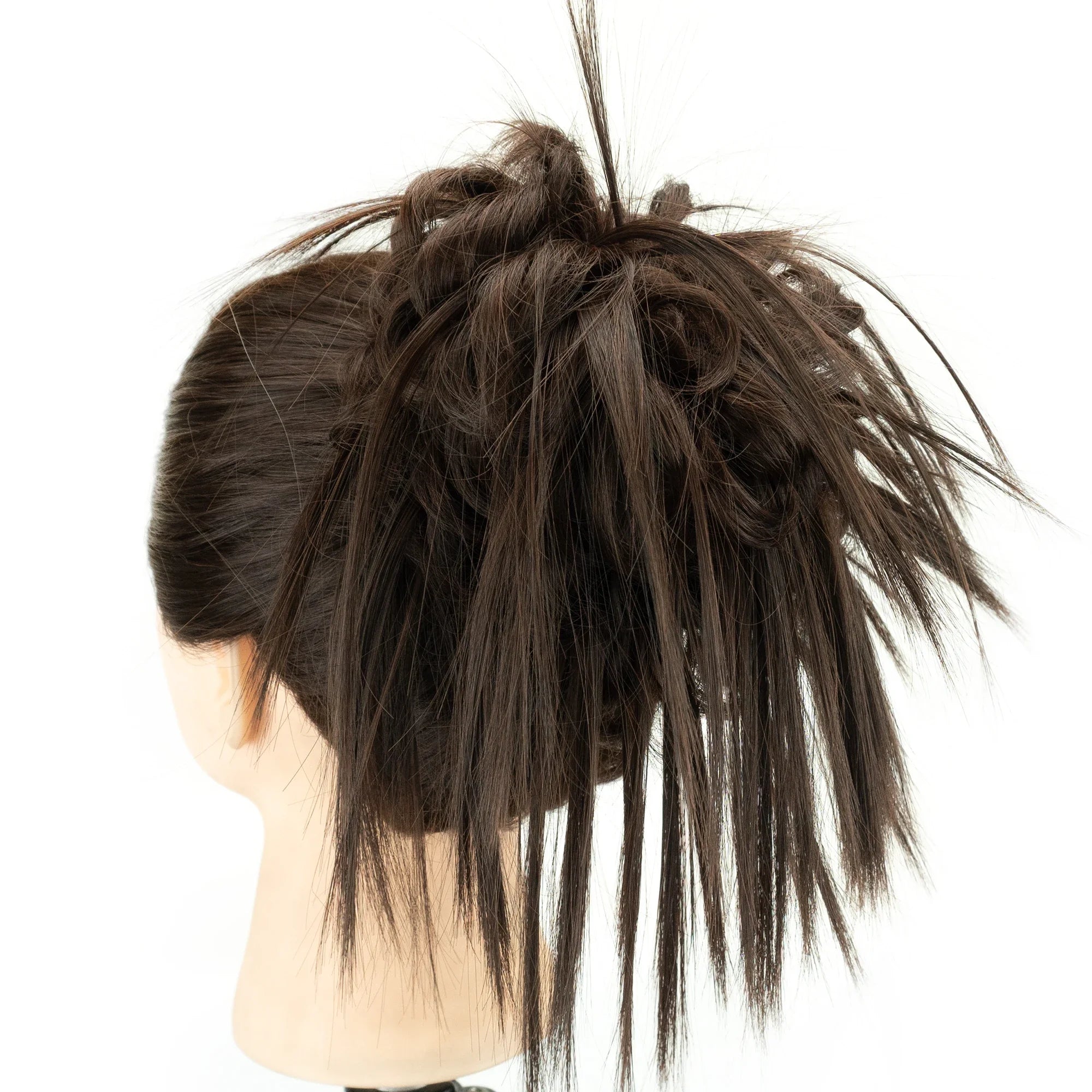 Curly Messy Hair Bun Updo Scrunchie Extension for Instant Hair Volume - 20