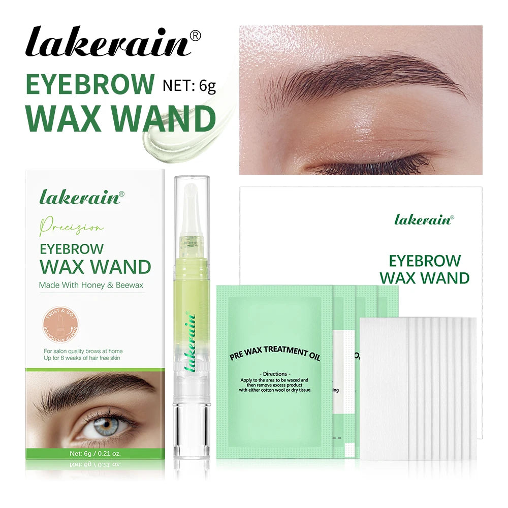 Precision Eyebrow Wax Wand for Easy At-Home Hair Removal - 1