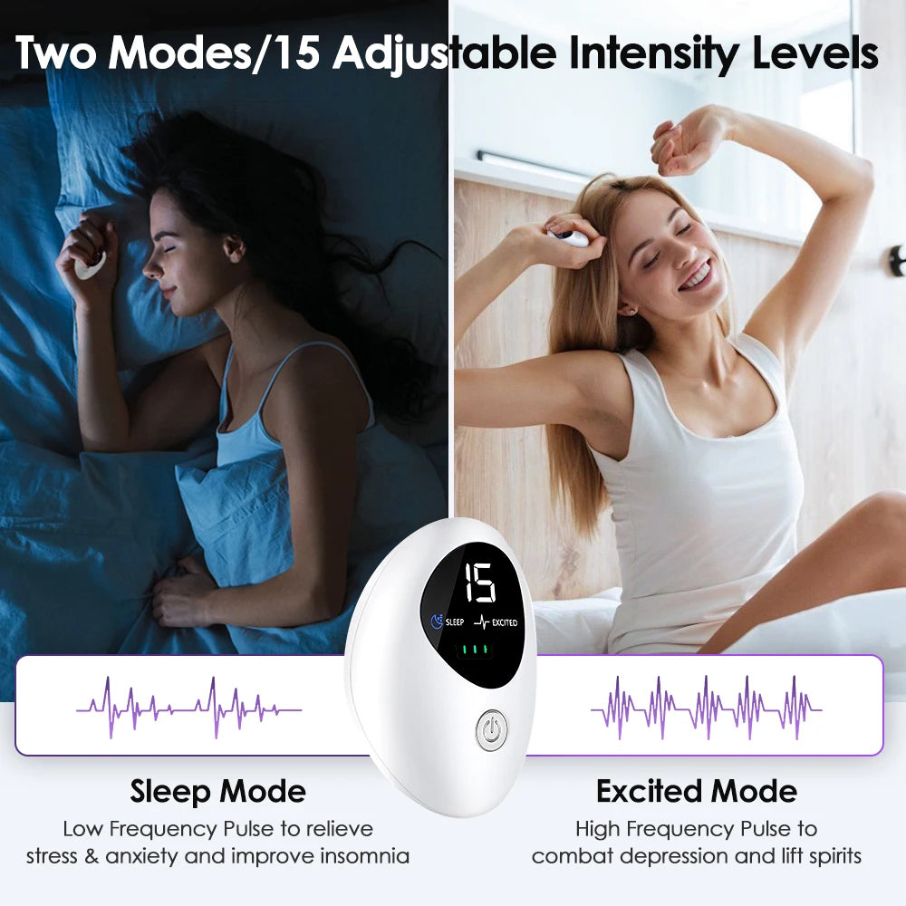 Microcurrent Handheld Sleep Aid Device for Insomnia and Anxiety Relief - 10