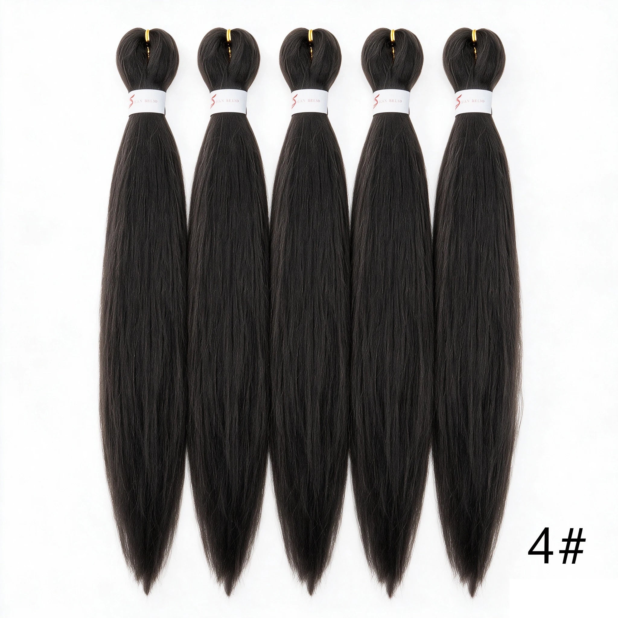 20-Inch Pre-Stretched Yaki Synthetic Braiding Hair Extensions - 22