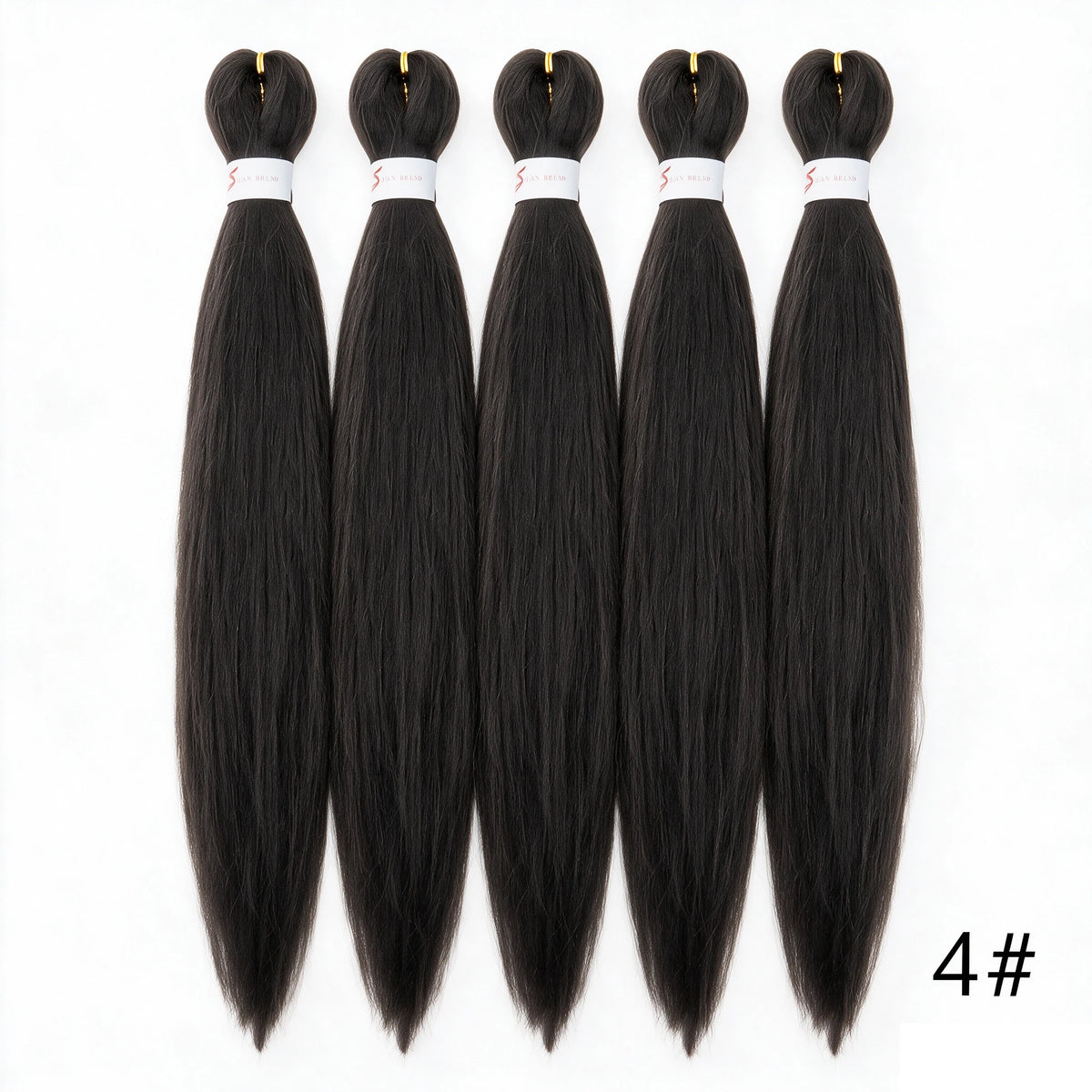 20-Inch Pre-Stretched Yaki Synthetic Braiding Hair Extensions