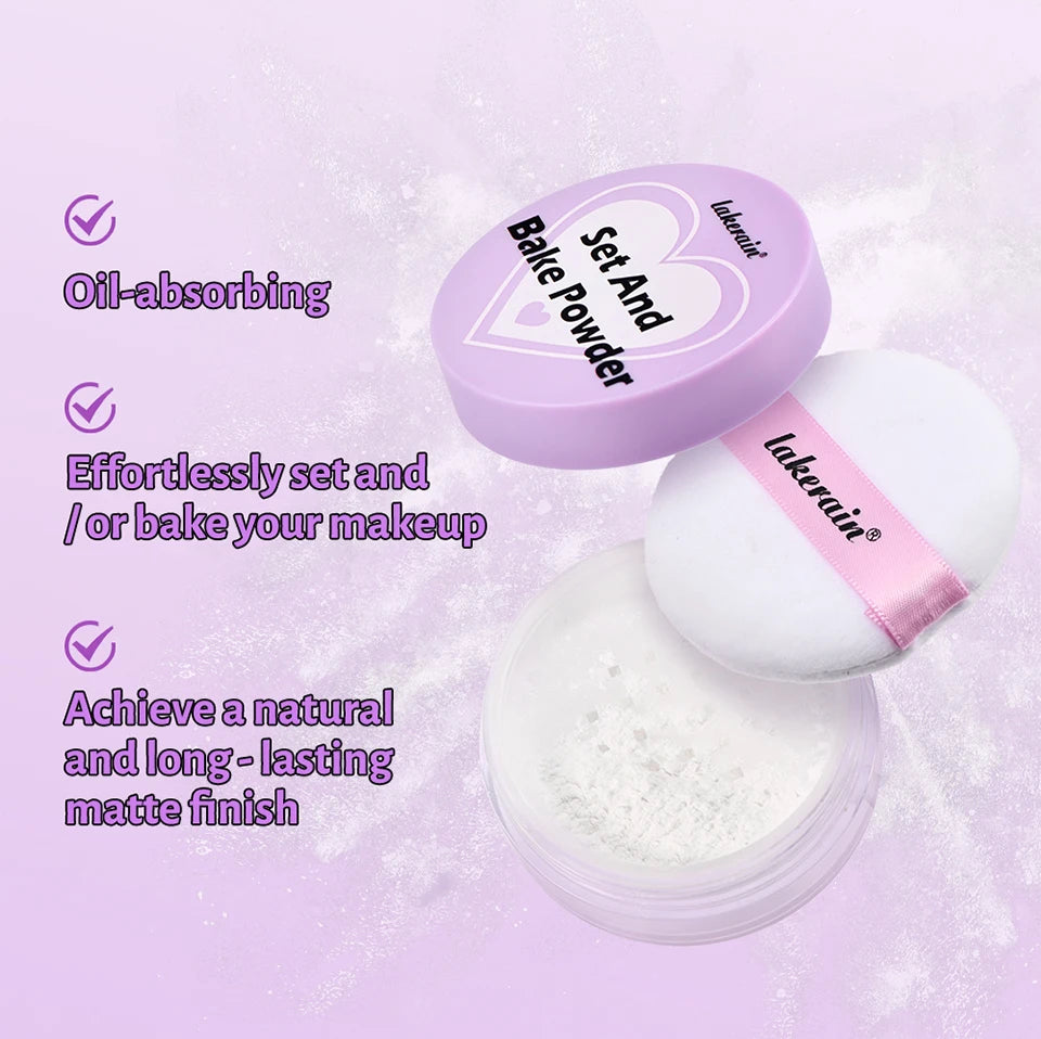 Oil-Absorbing Matte Setting Powder for Long-Lasting Flawless Makeup - 8
