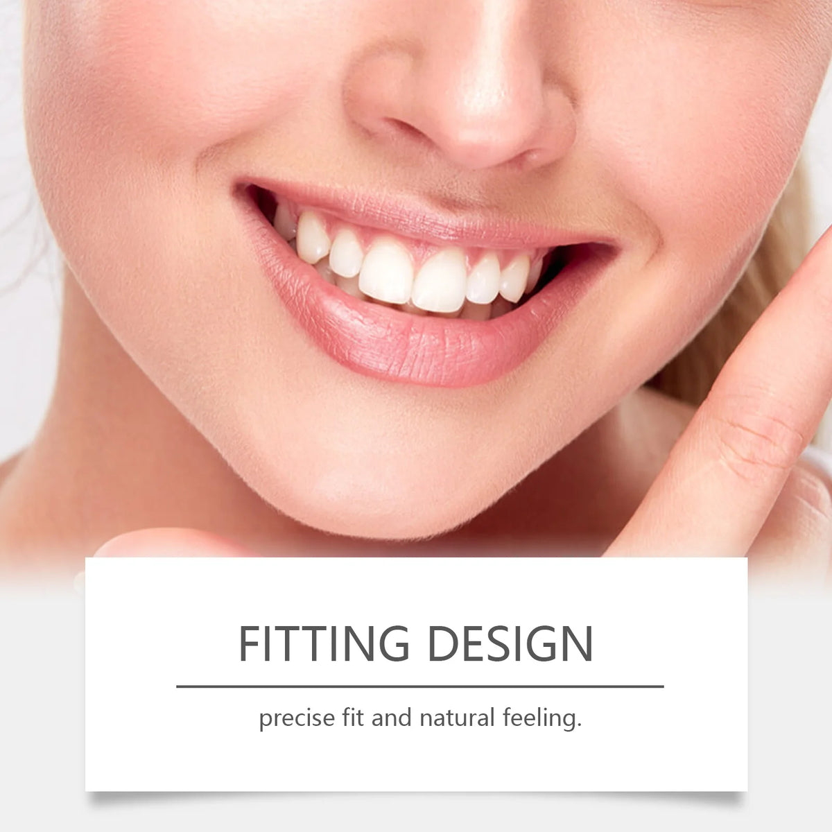Soft Silicone Denture Kit for Tooth Gap Repair and Natural Smile Restoration