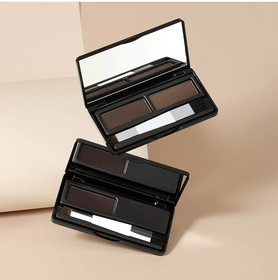 Waterproof Hairline Shadow and Root Cover Up Powder Palette - 21