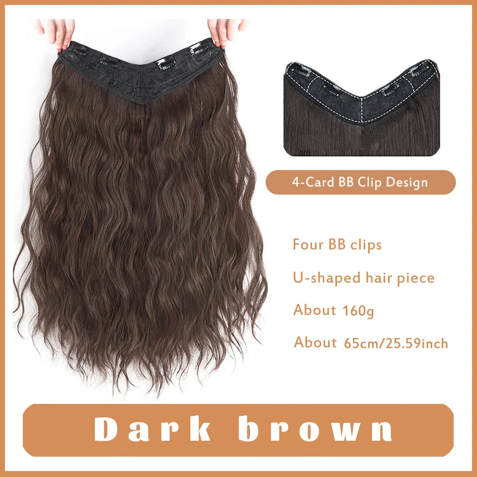 Wavy Clip-In Hair Extensions for Voluminous Styles - 31