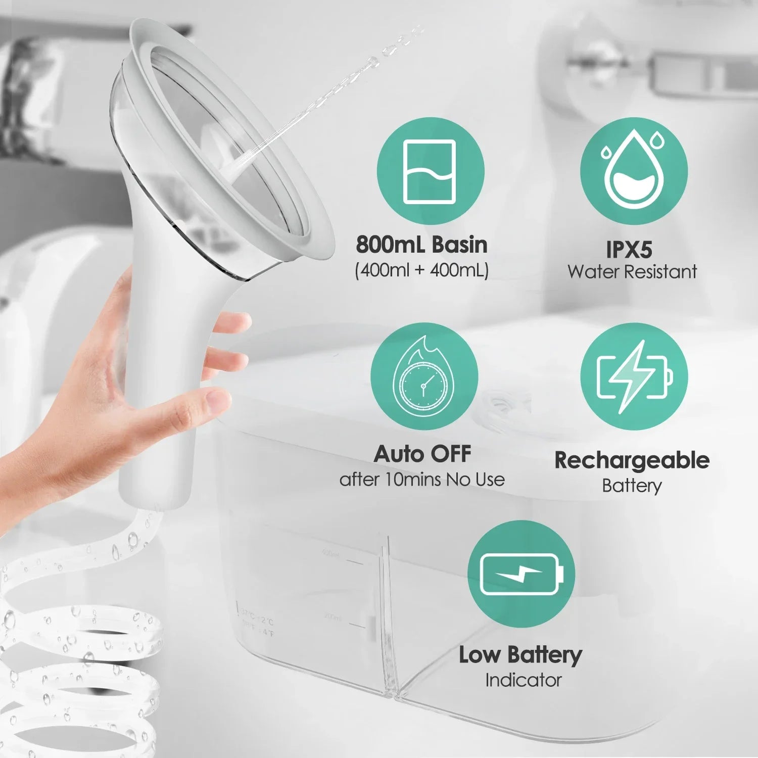 Electric Ear Wax Removal System with 4 Cleaning Modes for Home Use - 4