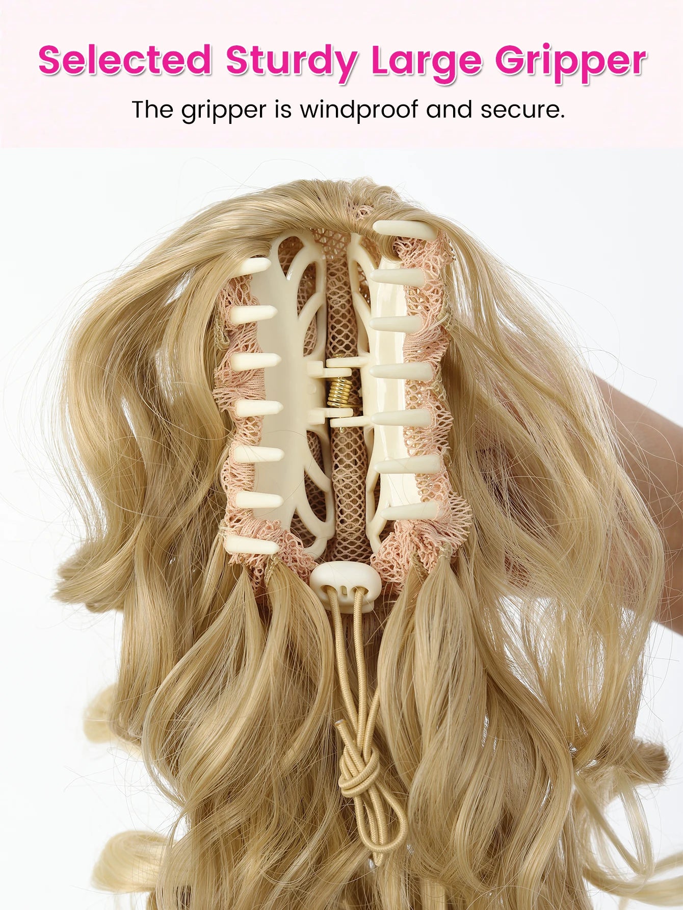 12-Inch Curly Claw Clip Ponytail Extension - 5