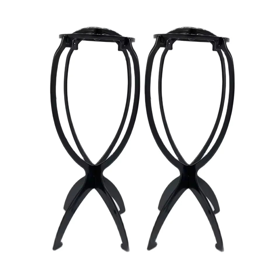 Portable Adjustable Folding Wig Stand for Styling and Display - 7